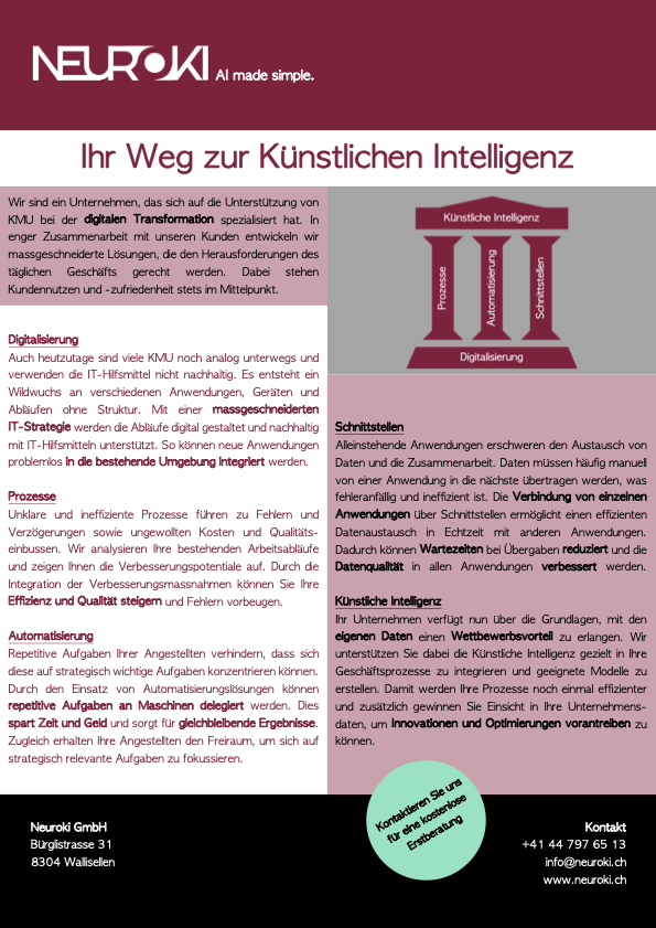 Neuroki Portfolio